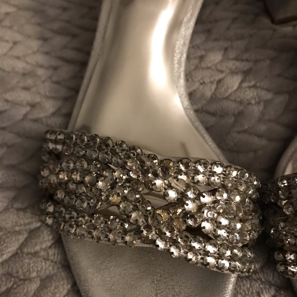 Badgley Mischka Formal/Wedding Shoes Size 5.5 - Picture 5 of 7